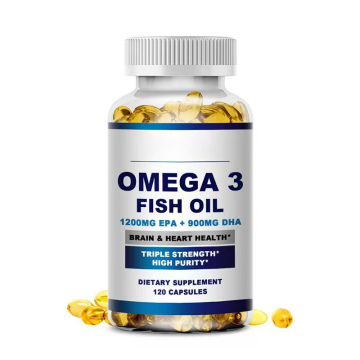deep-sea fish oil soft capsules Omega 3 (120 pcs)